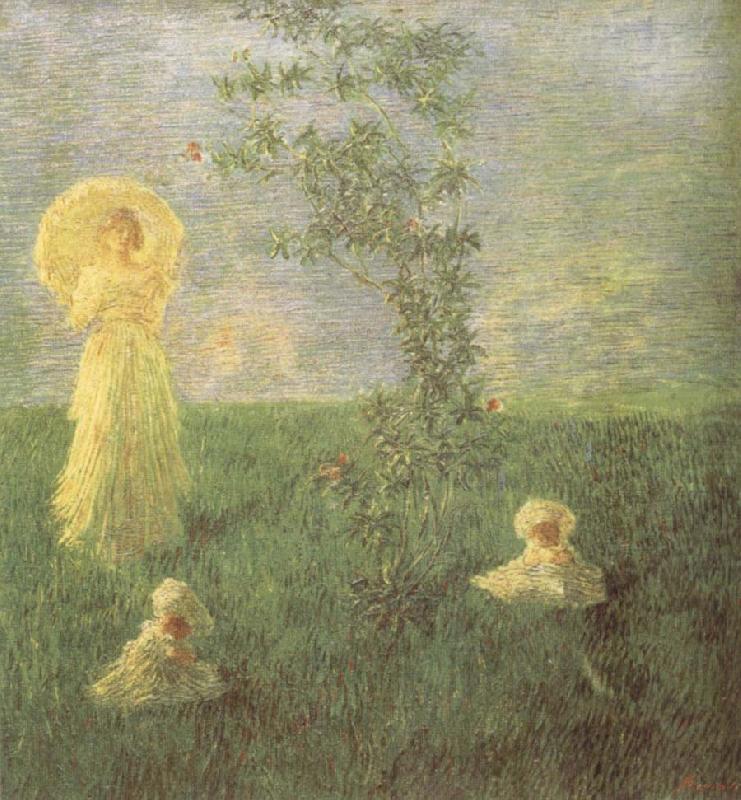 In the Meadow, Gaetano previati